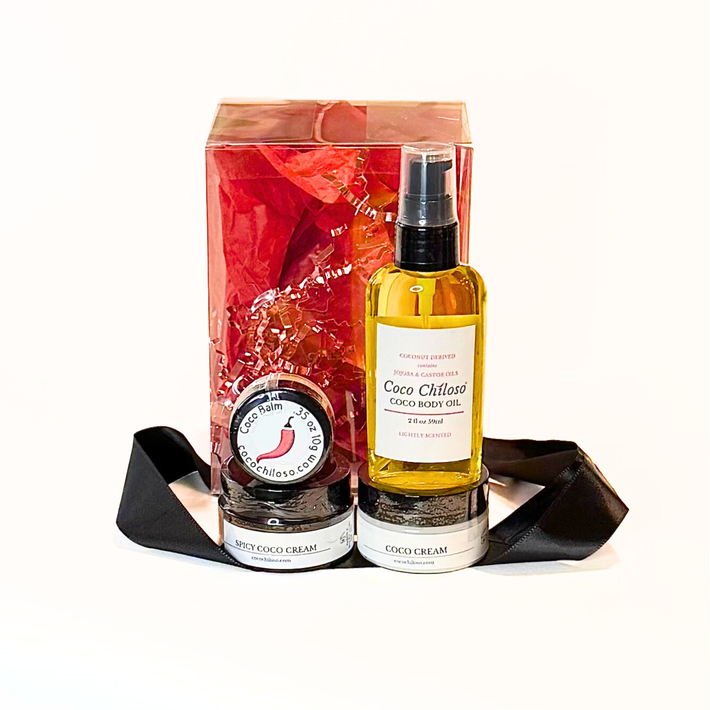 Coco Chiloso Moisture Essentials Sampler Contents