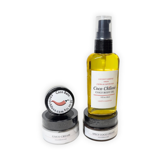 Coco Moisture Essentials Sampler Contents